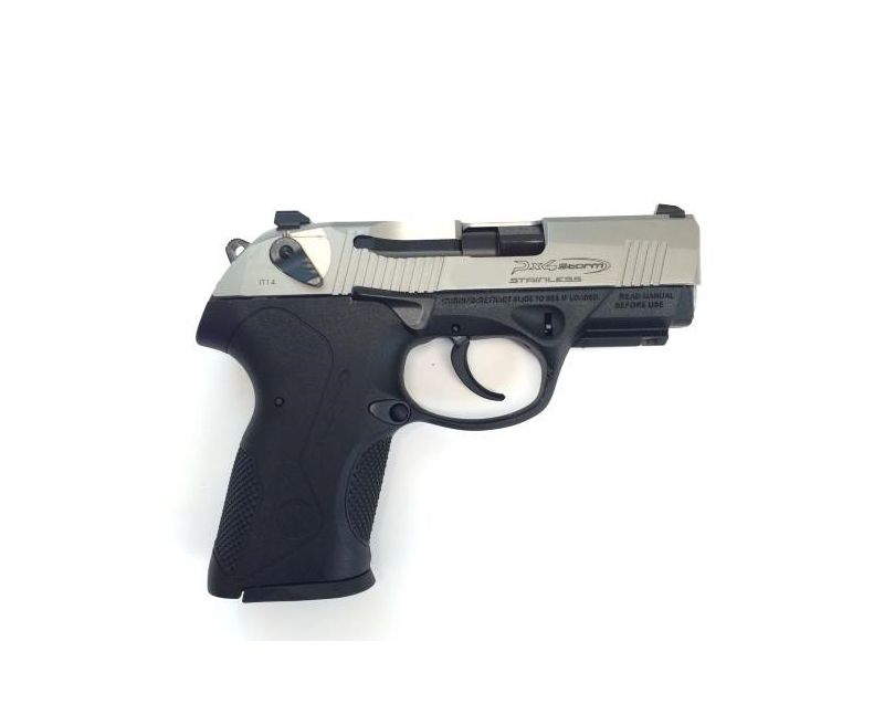 Beretta PX4 Inox/Black Compact 40 S&amp;W 3.2 Inch 12Rds Polymer