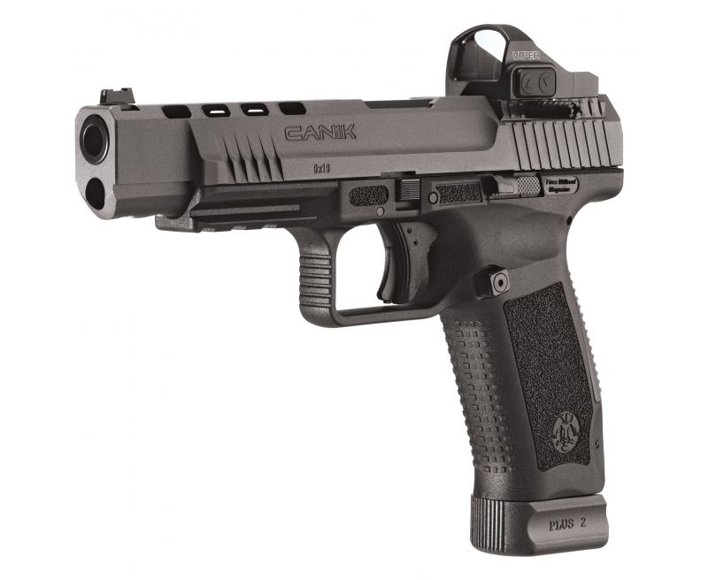 Century Arms Canik TP9SFX Tungsten &amp; Black 9mm 5.2-inch Barrel 20 Rounds with Vortex Viper Red Dot — image 2