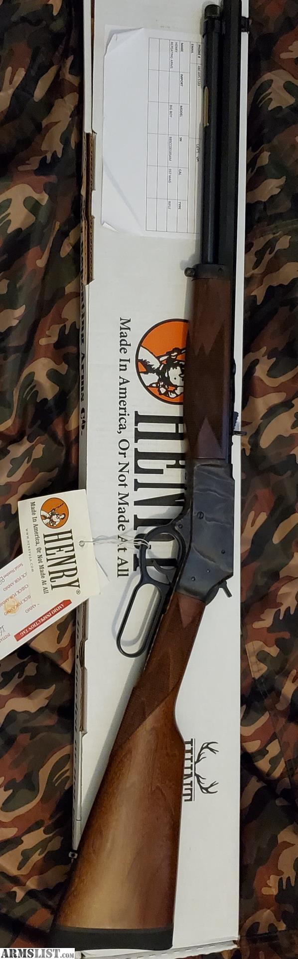 Henry Big Boy Carbine Color Case Hardened 357 Mag