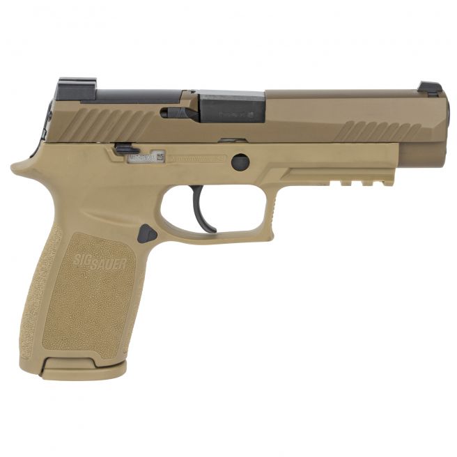 Sig Sauer P320 M17 Coyote Tan 9mm 4.7″ Barrel 17-Rounds Night Sights