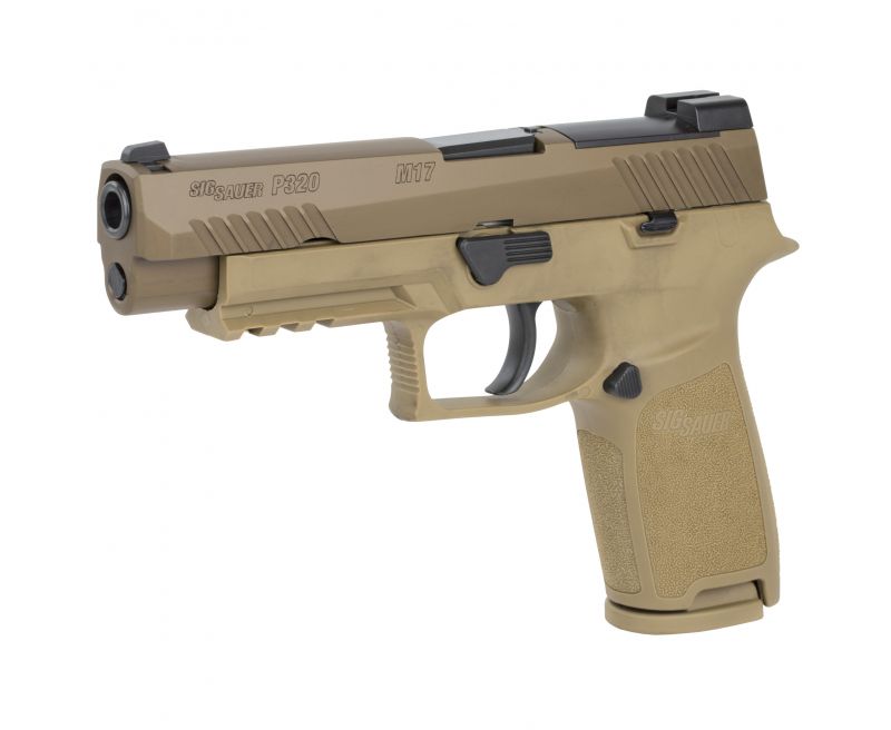 Sig Sauer P320 M17 Coyote Tan 9mm 4.7″ Barrel 17-Rounds Night Sights — image 2
