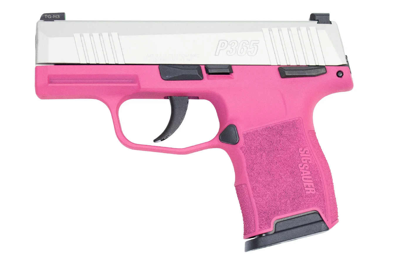 Sig Sauer P365 Micro Compact 9mm Striker-Fired Pistol with Pink