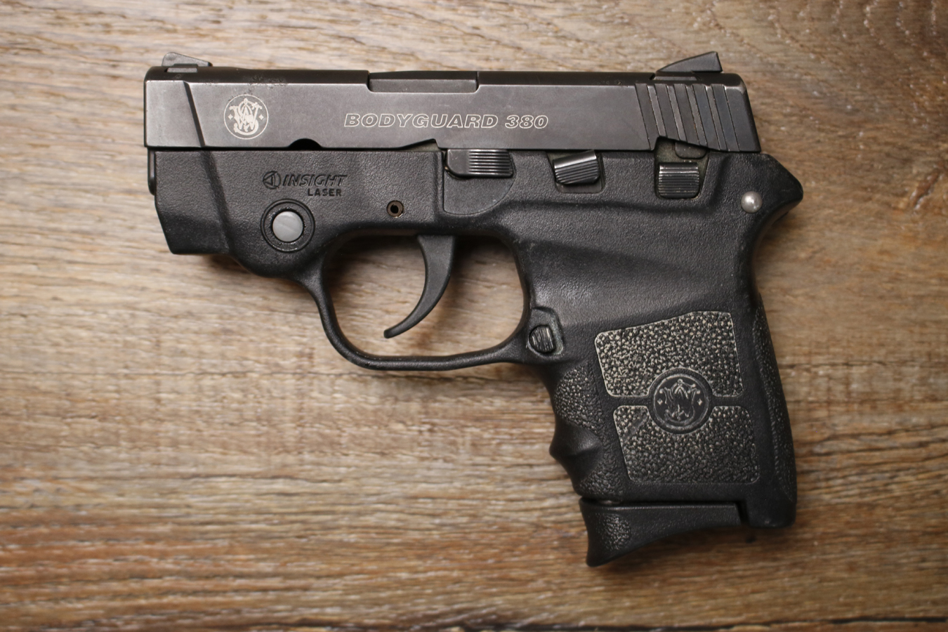 Smith &amp; Wesson Bodyguard 380 ACP Police Trade-In Pistol with Insight