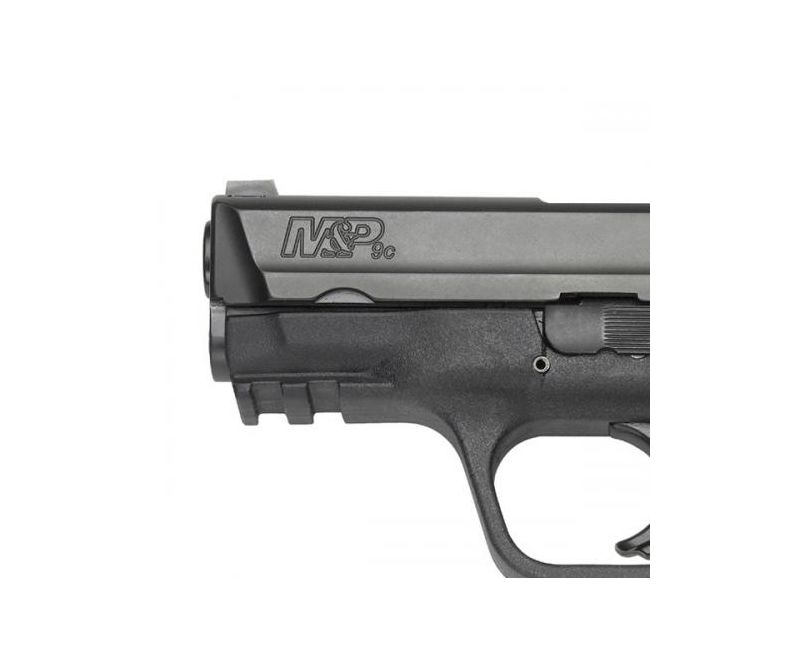 Smith and Wesson M&amp;P9c Compact No Magazine Safety 9mm 3.5″ Barrel 12-Rounds — image 3